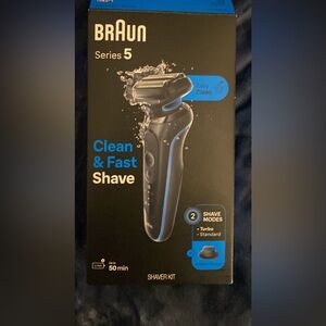 Series 5 Electric Shaver - Black and Blue